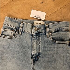 Frame Denim Sky Blue High Rise Jeans